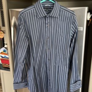 French Cuff Banana Republic button up shirt size L. Like new